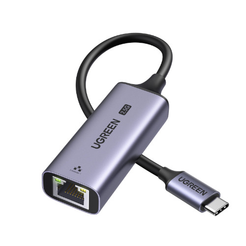 UGREEN UG-CM648 USB / Type-C to RJ45 2.5G Ethernet Adapter USB 3.0 Gigabit LAN Network Card Aluminum