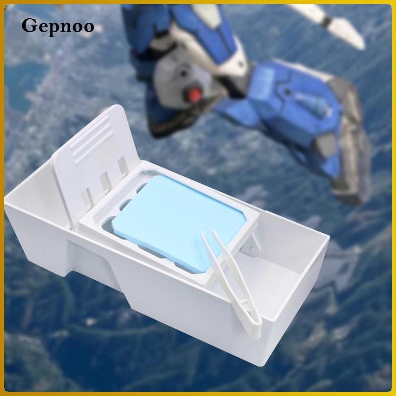 [Gepnoo] Wet Palette Model Coloring Wet Tray Enthusiasts Gifts Keep Colors Wet And Fresh Hobby Model Tools for Miniatures Model Paint