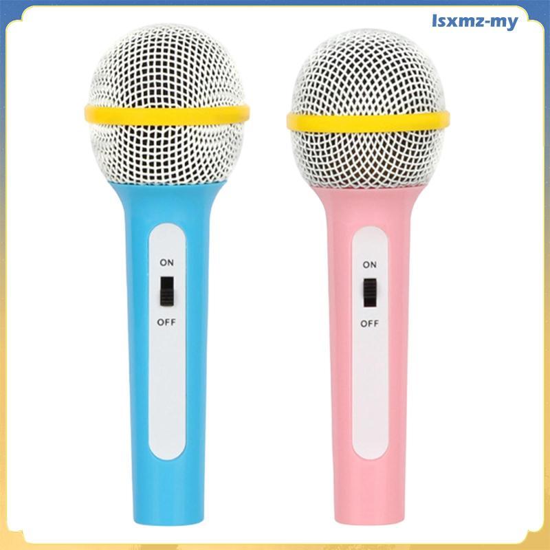 [LsxmzMY] Toy Activity Show Recording for Kids Versatile Gifts Pretend Singing Stage Mics