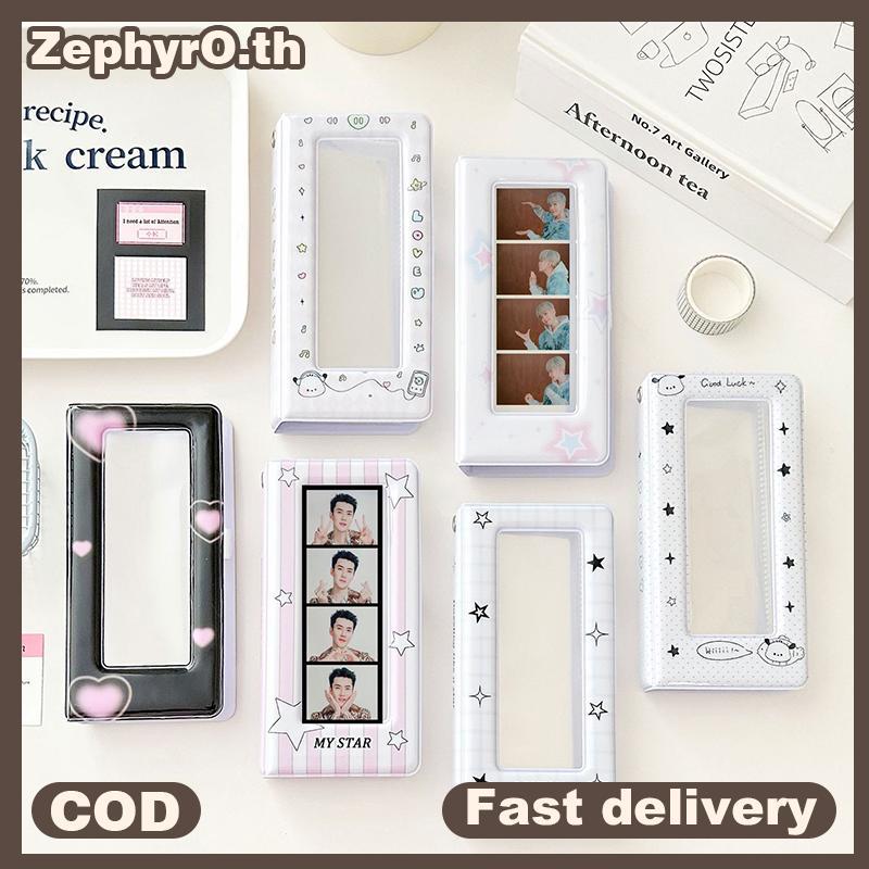 null Star Photo Booth Frames - Photo Booth Album For 2x6 Inch Photo Strips Wedding Album 2 X 6 Bookmark Holder 18 Pages 36 Photos null