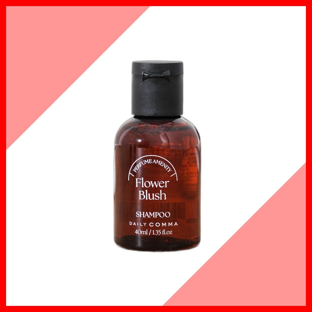 [daiso] Daily Comma Flower Blush Perfume Shampoo, 40ml, 1pc / Korean Perfume Shampoo / Floral Fragrance by ramgunpapa