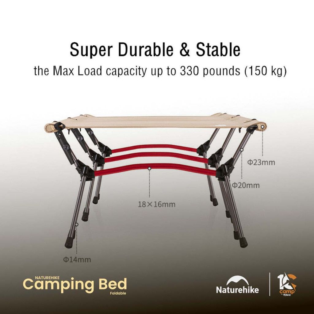 Katil Lipat Ultralight Naturehike XJC04