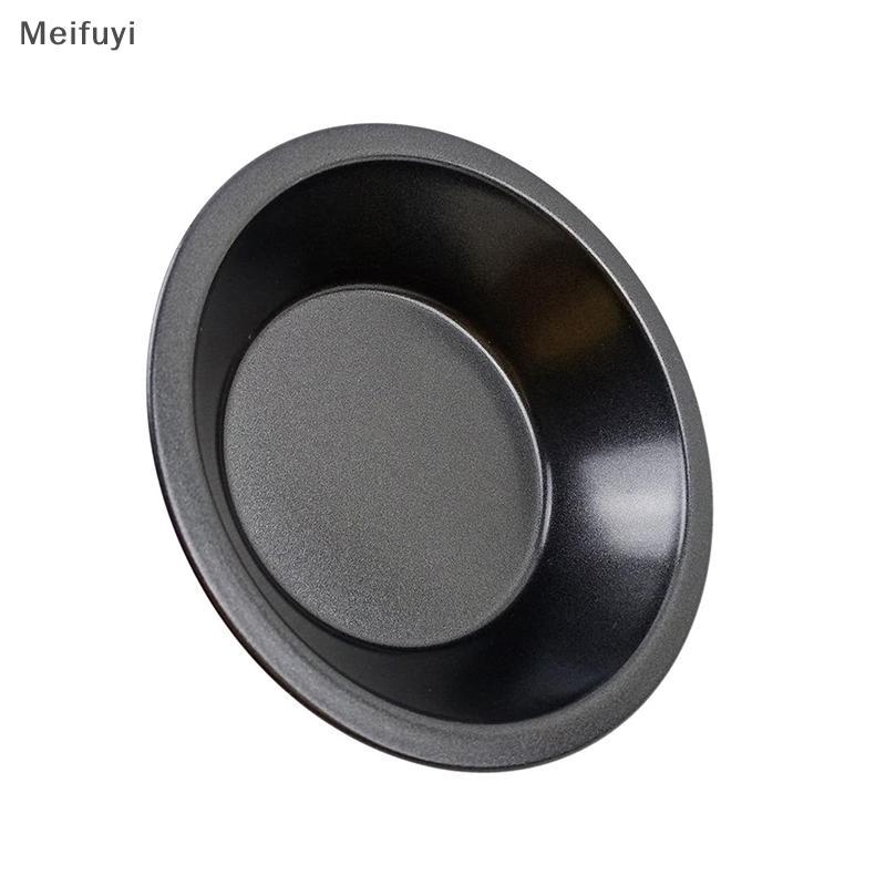 [Meifuyi] 6Pcs Mini Pie Pans 5 Inch Reusable Small Pie Pans Carbon Steel Pizza Plate Round Bread Meat Pie Tins Baking Tray Kitchen Tools COD