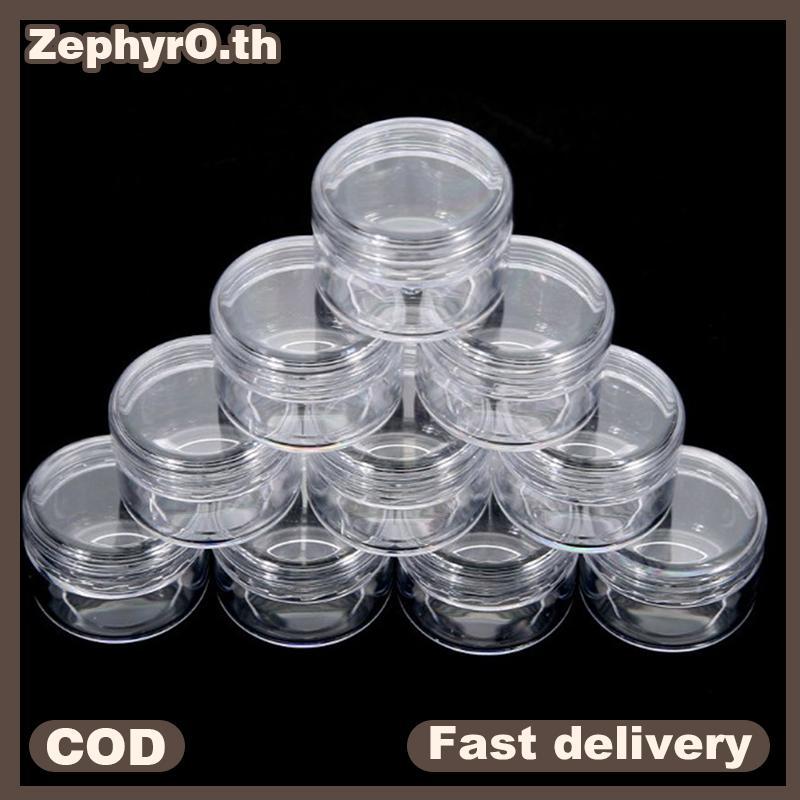 null 10X Clear Makeup Cosmetic Empty Jar Eyeshadow Face Cream Container Bottle
 null