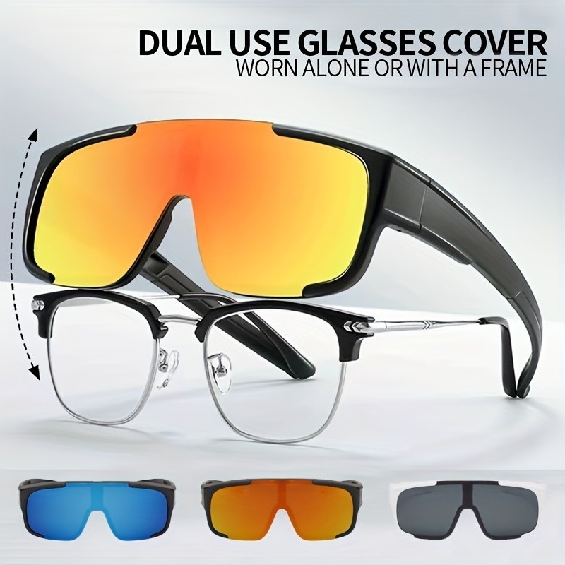 FL Polarized Clip On Sunglasses Men Women Unisex Photochromic Car Driving Vision Glasses Anti Vintage Square Sunglasses