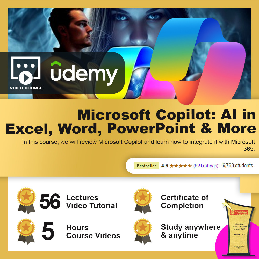 [Video Course] Microsoft Copilot: AI in Excel, Word, PowerPoint & More 0124