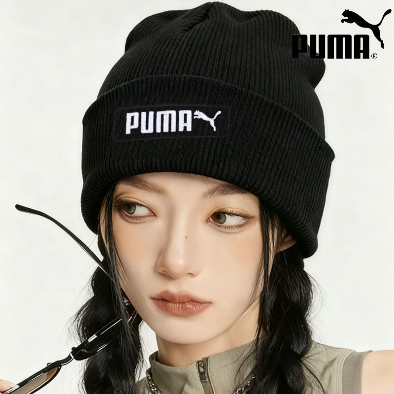 PUMA PUMA Hat Woolen Hat Men's Hat Women's Hat 2026 Spring New Style Sports Hat Casual Knitted Hat023434