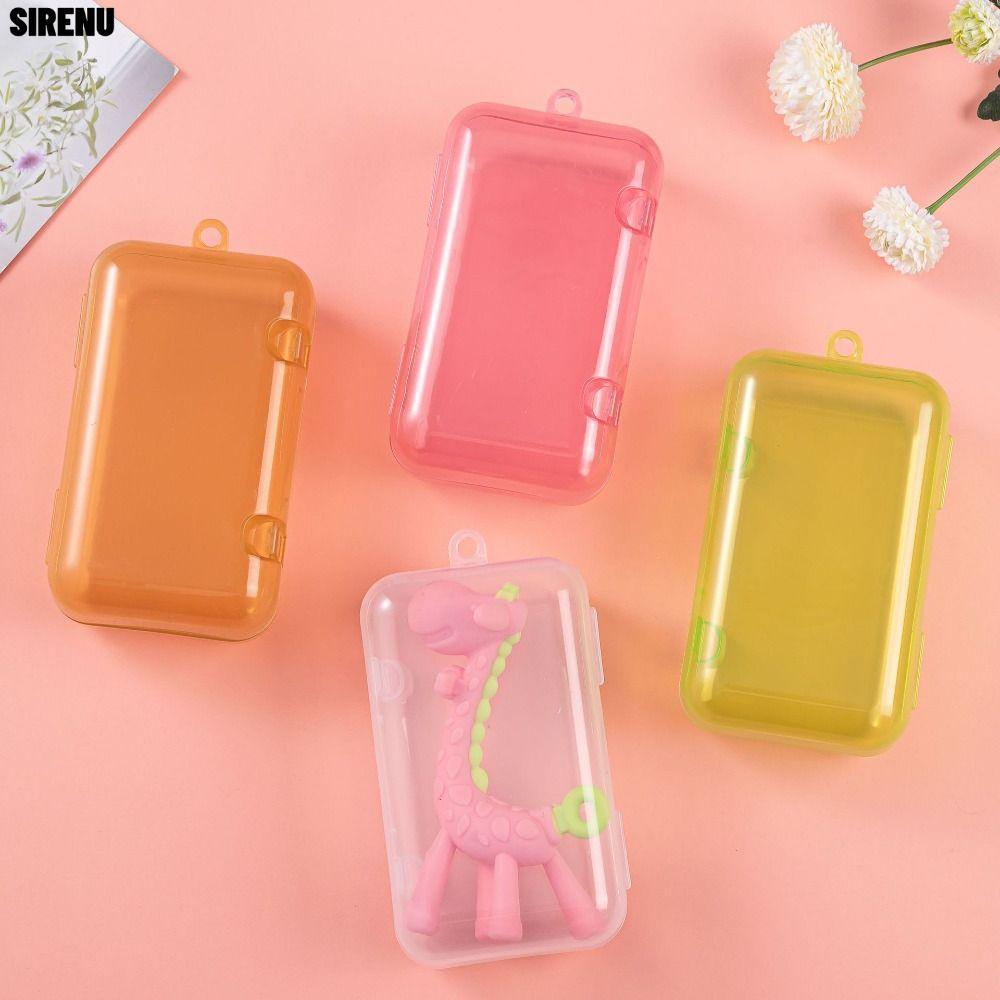 SIRENU Storage Box, Plastic Square Jewelry Beads Container, Hot Durable Packing Boxes Power Tools Holder
