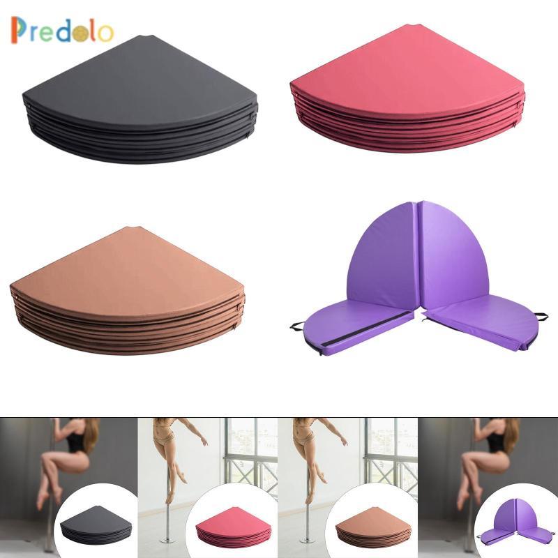 [Predolo] Folding Pole Dance Mat Yoga Mat Workout Exercise Mat Dancing Gymnastic Pilate Mat for Workout Outdoor Home Gym