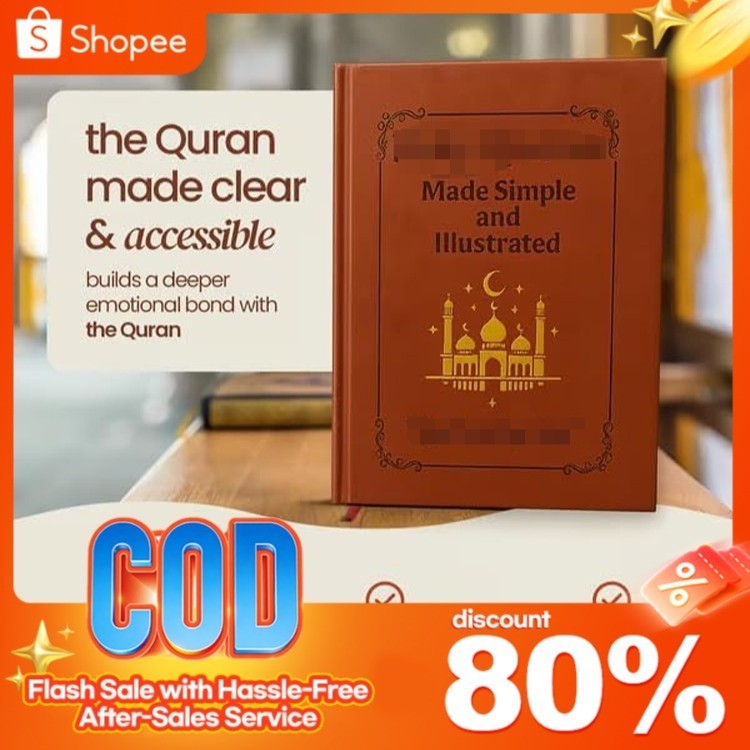 【Authorized】Concise Illustrated Quran Study Plan Book⭐Limited Sale⭐Study Plan Book/66 Pages/picture Book/Holy Quran Made Illustrared Bible Study Plan Bible Study Journalbible Journal Study Guide简明图解古兰经学习计划书 Redemption