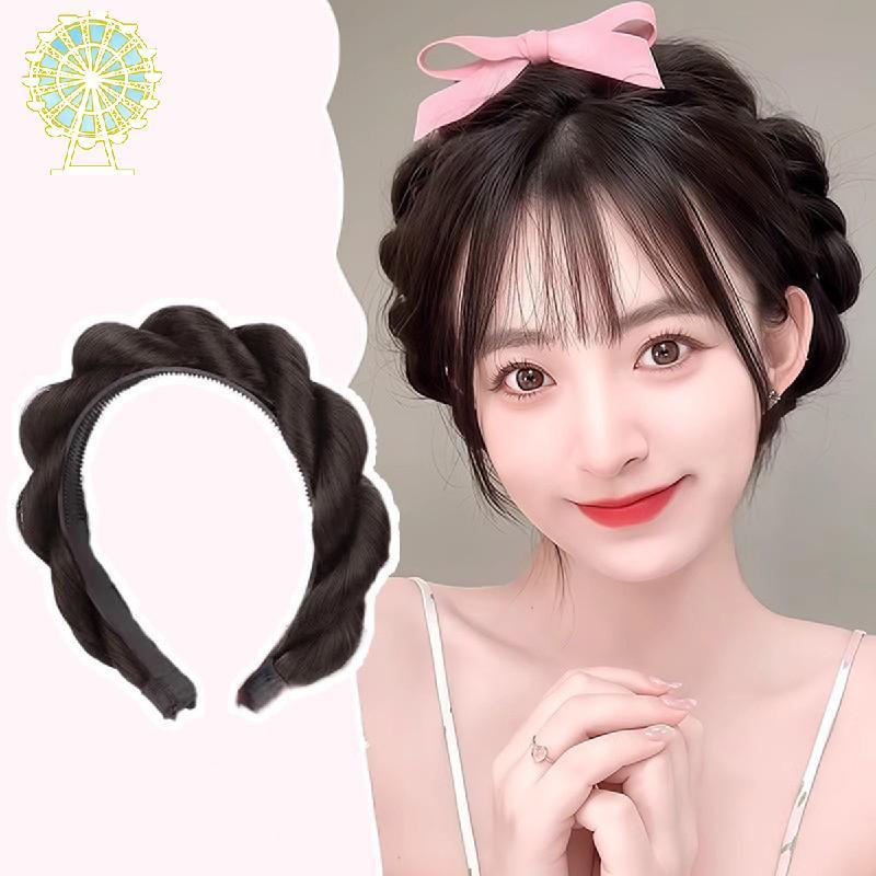 Simulated Handmade Braided Princess Hairband, Women's Elegant Braided Headband