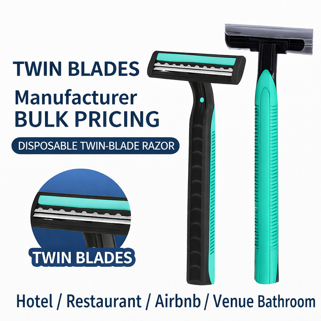 Travel Hotel Disaster Relief Disposable Razor Blade Clean Body Shaving Hair Remover Pisau Cukur Pakai Badan Bersih Bulu