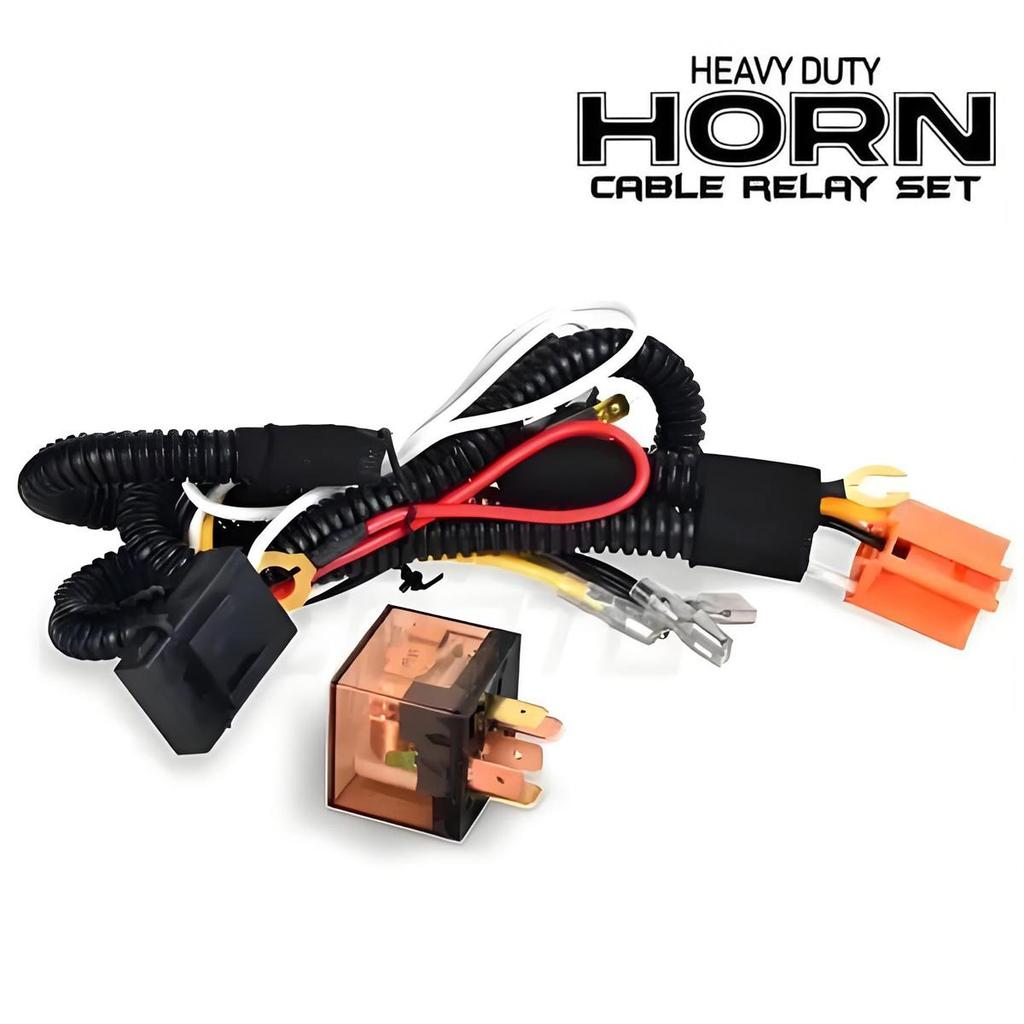 12V Horn Relay PNP Wiring Harness Wire Kit Universal Hon Relay kereta Wira Kancil Waja Iswara Saga Kelisa Motor
