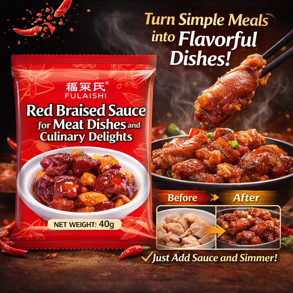 Authentic Braised Pork Sauce/Zero Fat Seasoning/Multipurpose Cooking Paste/Rice & Noodl…