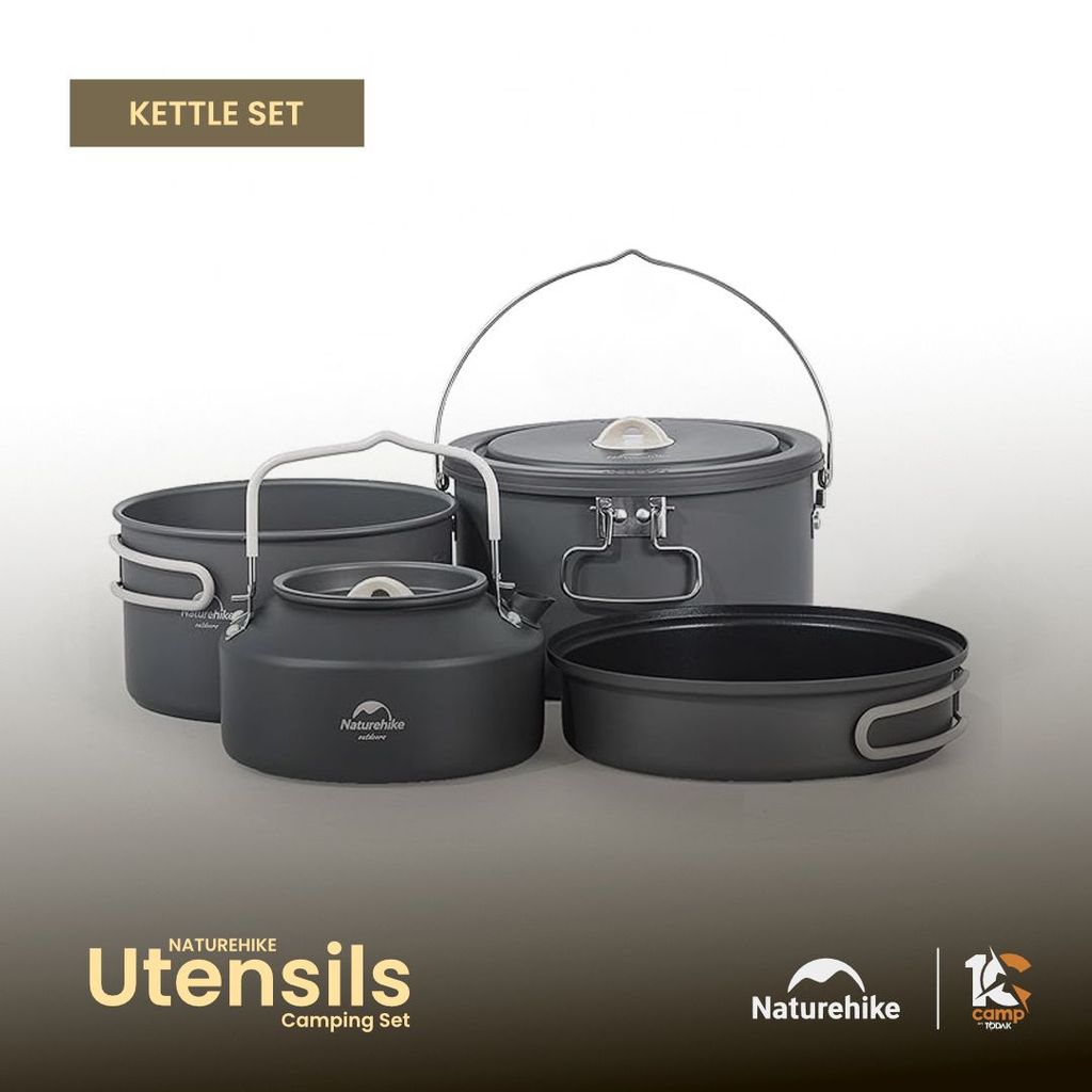 Set Cerek Camping Aluminium Naturehike