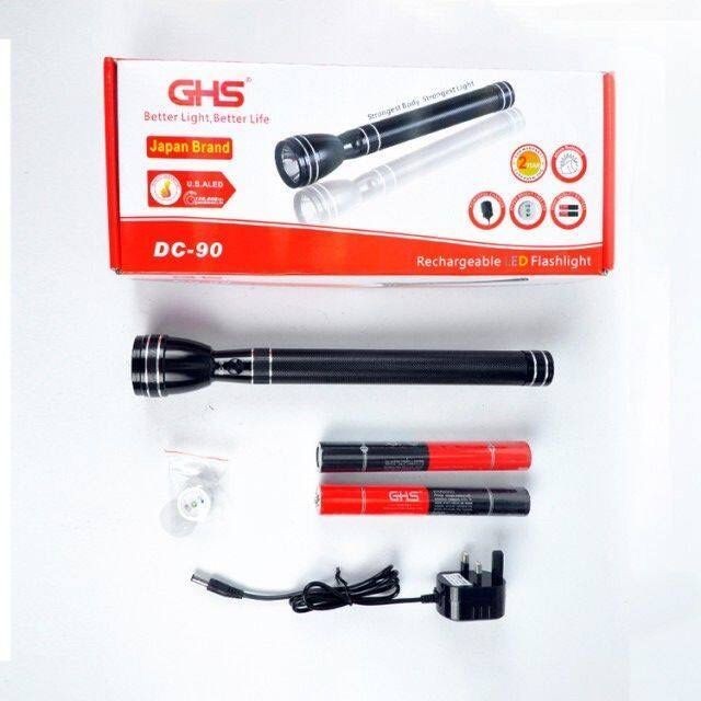 GHS Waterproof Led Flash Light Long Range Farming Hunting Rechargeable Flashlight Torch Light Qualty new