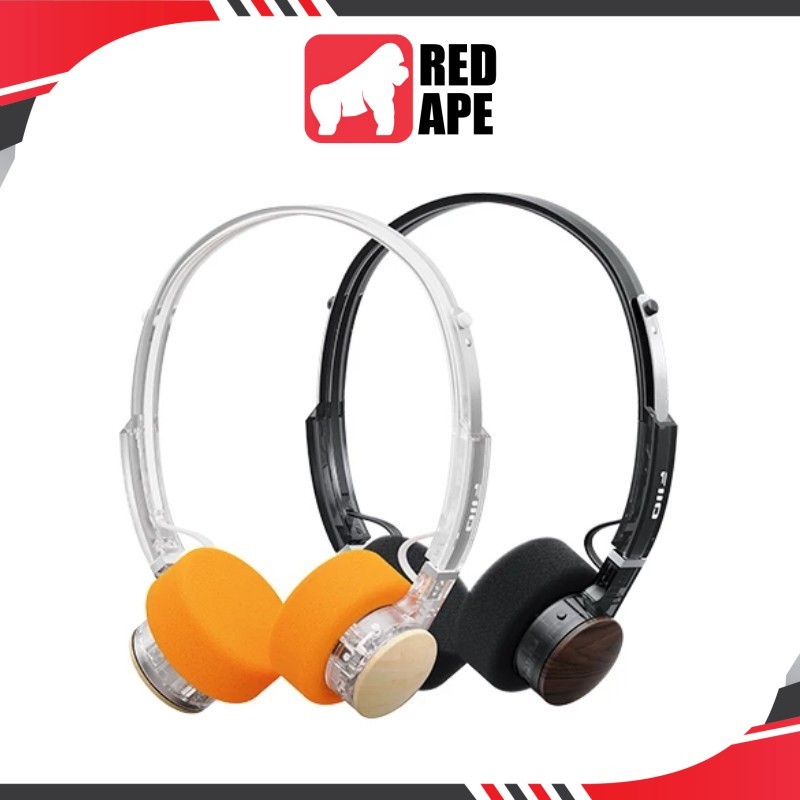 FiiO EH11, Wireless Headphones: Retro Bluetooth On-Ear 40mm Dynamic Driver LDAC Mini Wooden Cup Headphones (EH 11)