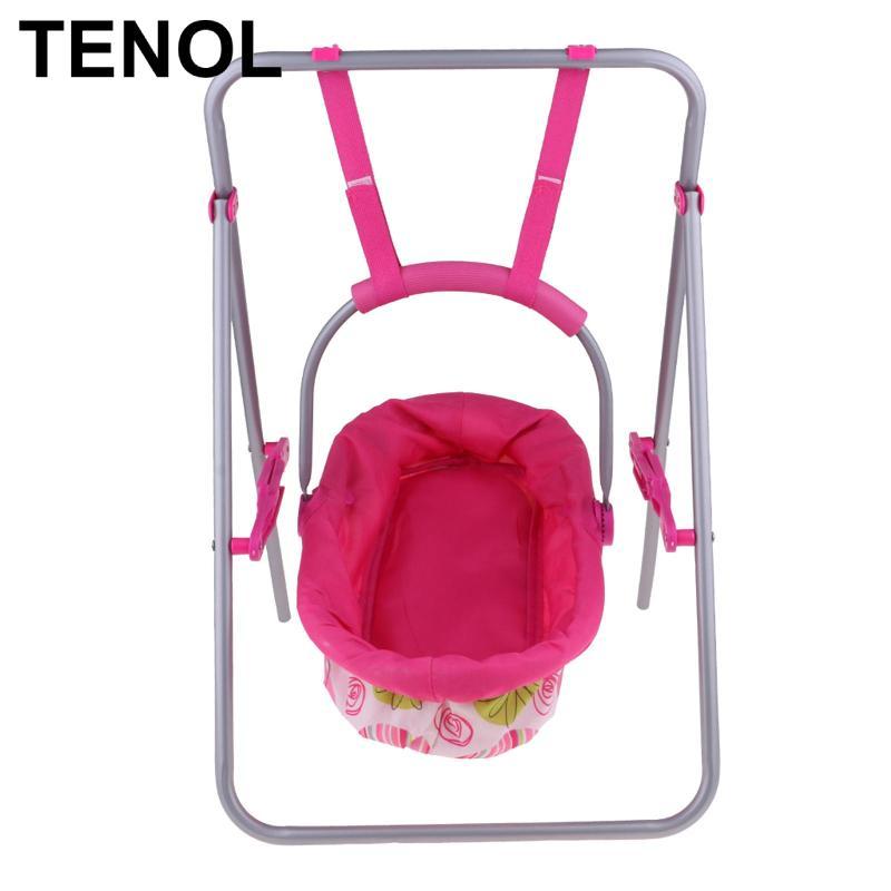 [TENOL]   Toddler Furniture Toy Playset   Plastic   Dollhouse Nursery Room Decor
