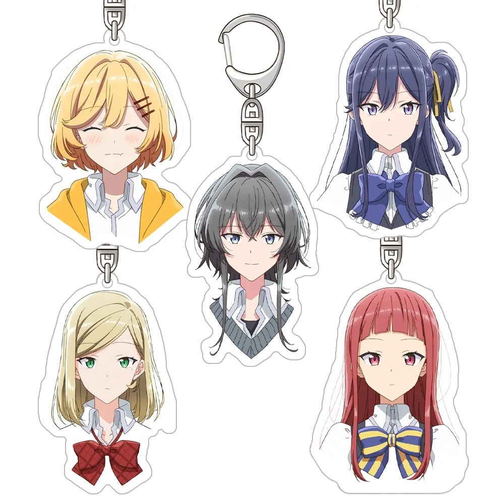 Whisper Me a Love Song Sasayaku You ni Koi o Utau Himari Kino Yori Asanagi Mica Acrylic keychain anime gift decoration
