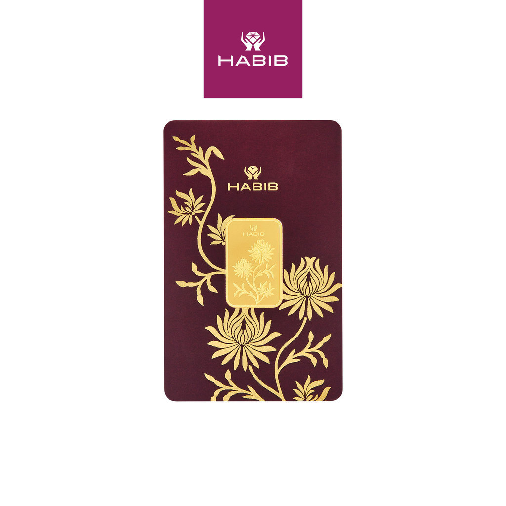 HABIB 10g 999.9 Gold Bar (Tekat)