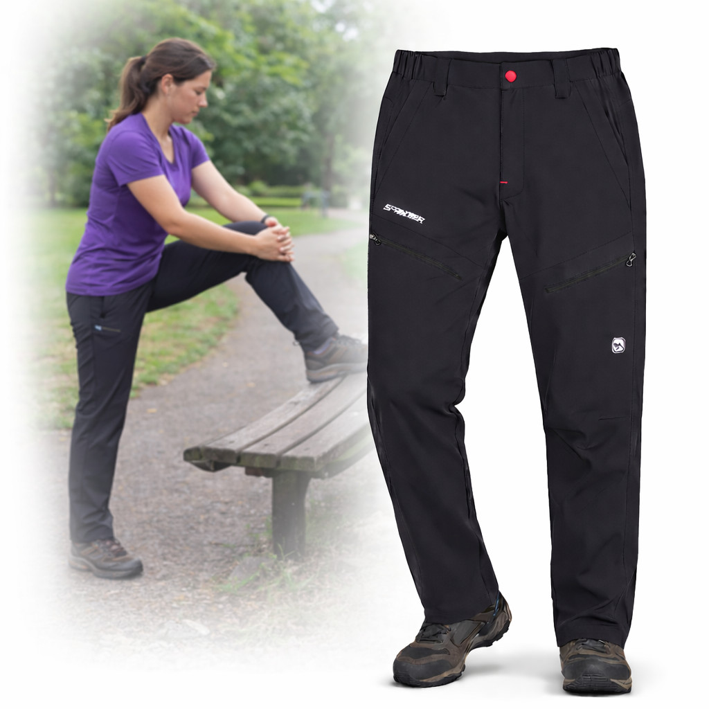 Seluar Outdoor Trekking Pants Stretch Hiking Camping Fishing Outdoor Pants Lelaki Wanita