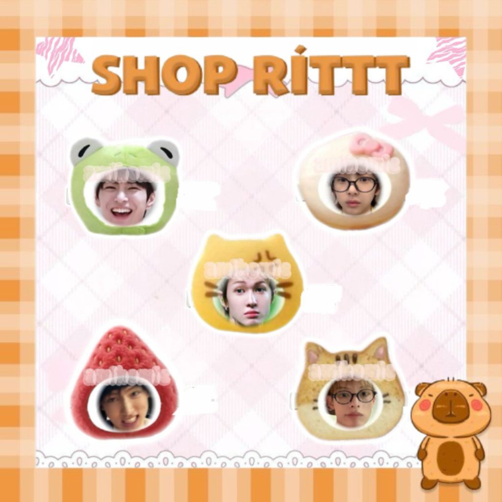 Funny and lovely keychains for Cortis members, backpack and handbag accessories made of high quality clear mica