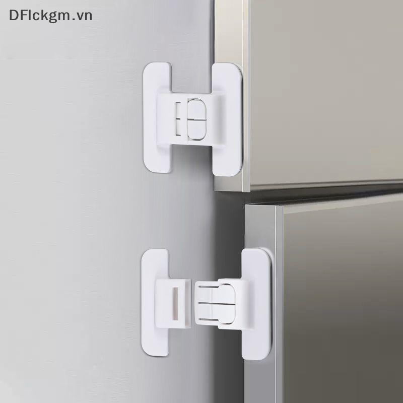null New 5Pcs Home Refrigerator Lo Safety Fridge Freezer Door Lo Multi-function Safety Los Children Security Protector null