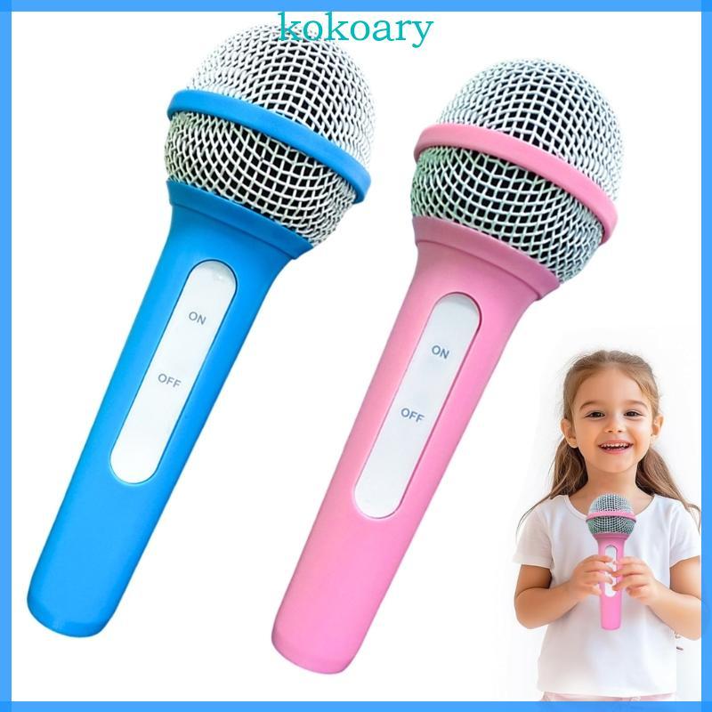 KOK Fake Model Stage Microphone Toy Simulation Model Activity Show Pretend Singing