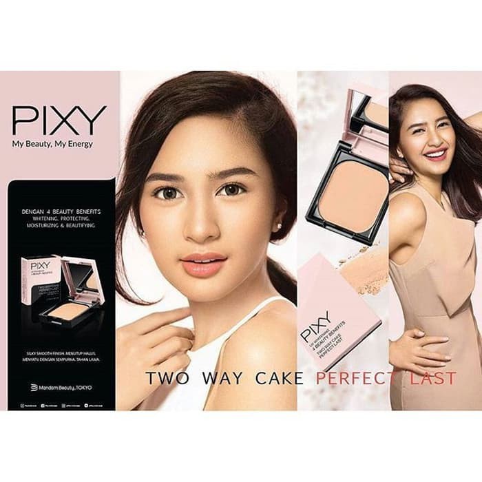 Must Durable Pixy Refill UV Whitening Perfect Last TWC 4 Beauty Benefits 4BB Compact Powder Premium - Image 5