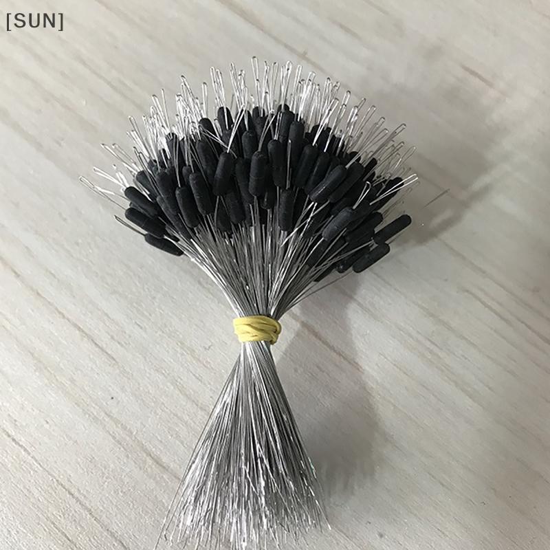 [SUN] 300pcs/lot Float Rubber Stopper Fishing Bobber Stopper Float Cylindrical Space B null