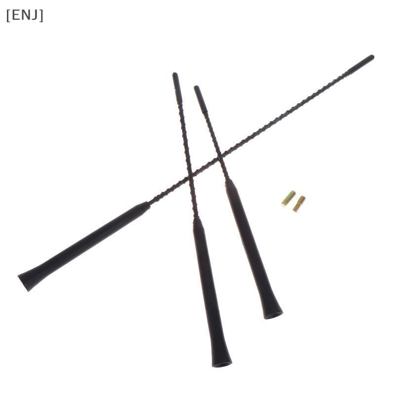 [ENJ] Car Mast Whip Antenna Universal Fit Roof Mount 22cm 26cm 37cm Strong Signal Booster Reliable Reception null