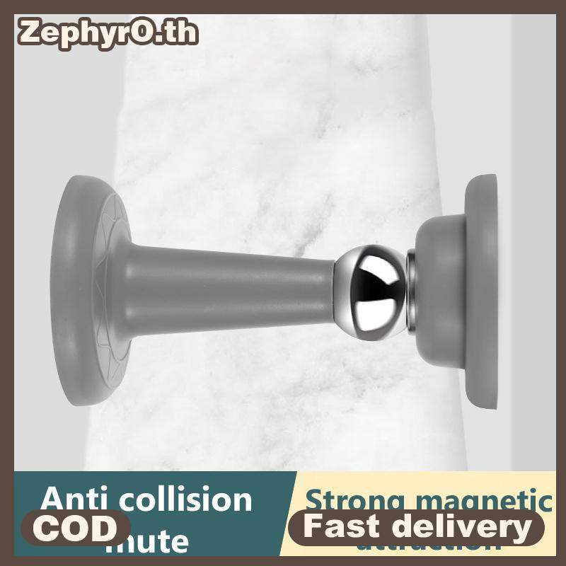 null Stainless Steel Magnetic Doorstop Non-Punch Wind-Proof Door Stopper Wall Mounted Floor Mounted Door Holder Door Hardware null