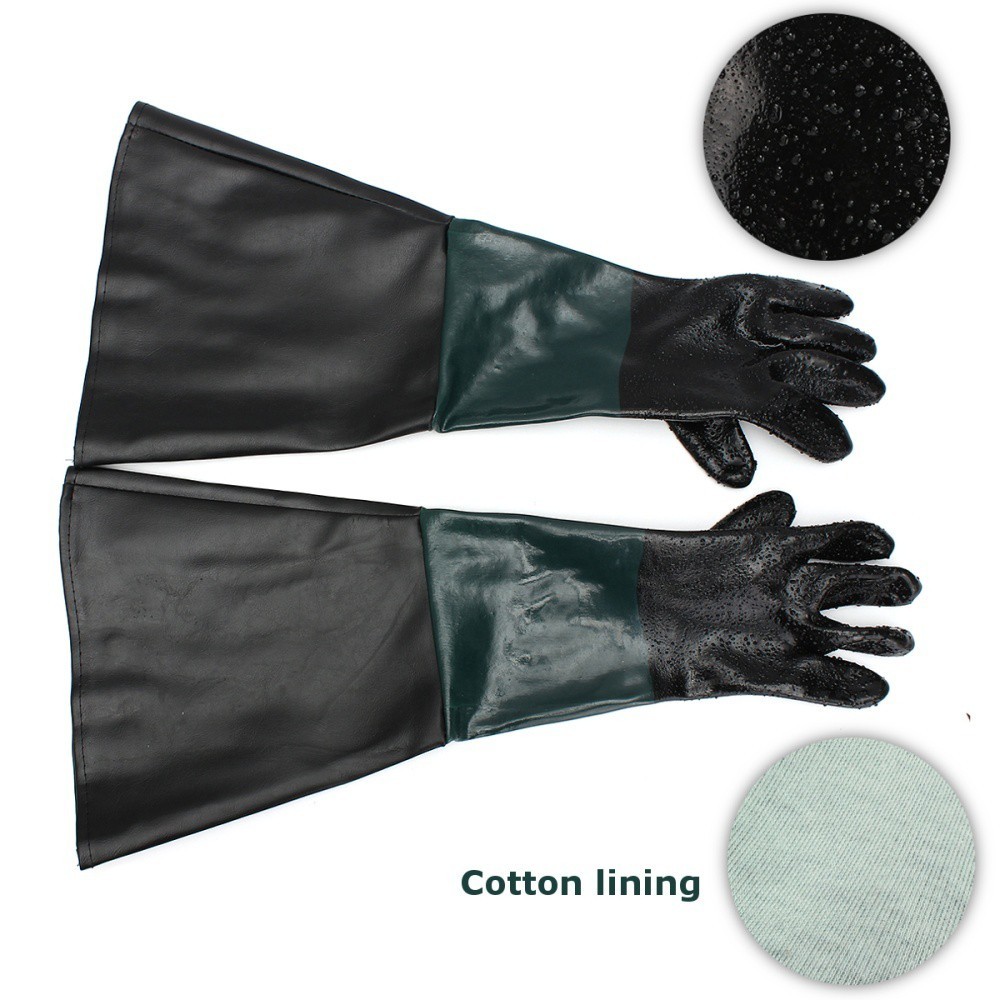 Multi Essential Replacement Sandblasting Cabinet Gloves SIZE 23.6x11'' Durable Design Must - Image 3