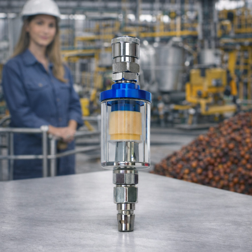 Penapis Kotoran Air Compressor – Moisture Oil Filter Untuk Aircond Cleaning