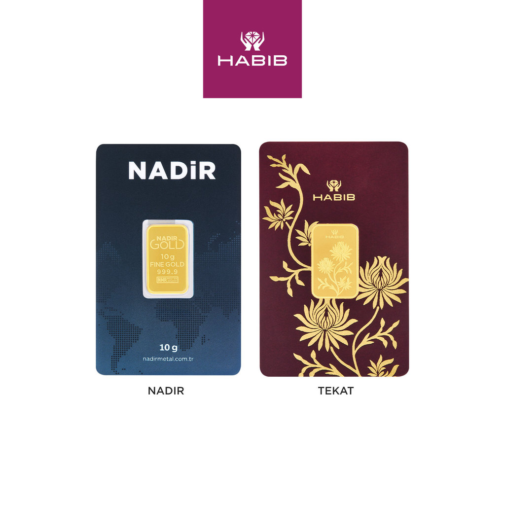 HABIB 10gm 999.9 Gold Bar (Tekat)