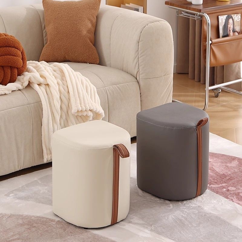 Dressing Table Light Luxury Storage Stool Medieval Style Chair Storage Stool Girl Simple Makeup