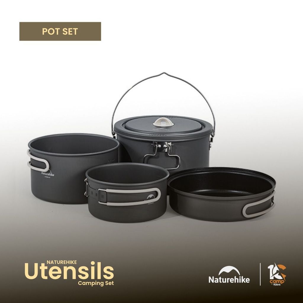 Set Cerek Camping Aluminium Naturehike