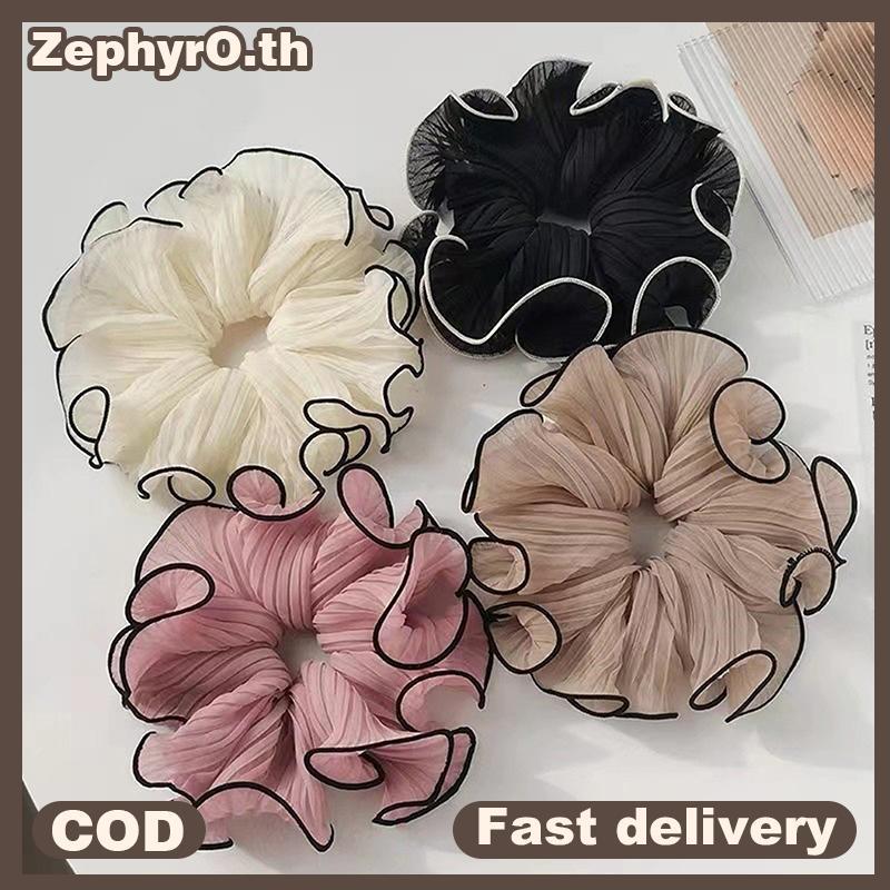 null Fashion Temperament Scrunchies For Women Girls Elegant Versatile Rubber Band Sweet Hair Rope Simple Hair Accessories Gifts null
