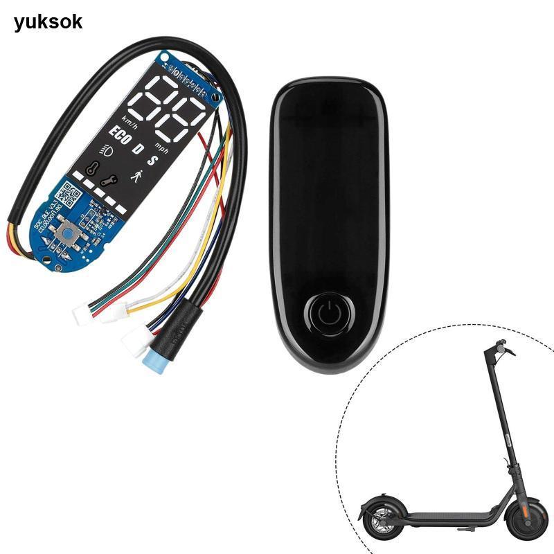 yuksok 2 Pieces Bicycle Electric Circuit Board Control Panel Dashboard Motherboard Display Replacement Parts Controller Made of Waterproof Material
