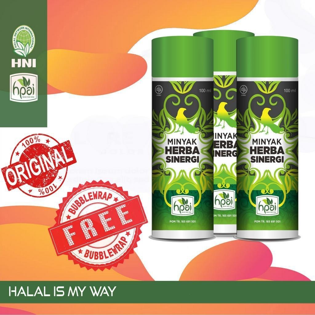 Essential Have Minyak Herba Sinerji MHS HNI HPAI | Mudah Sapu & Cepat Serap Must - Image 2