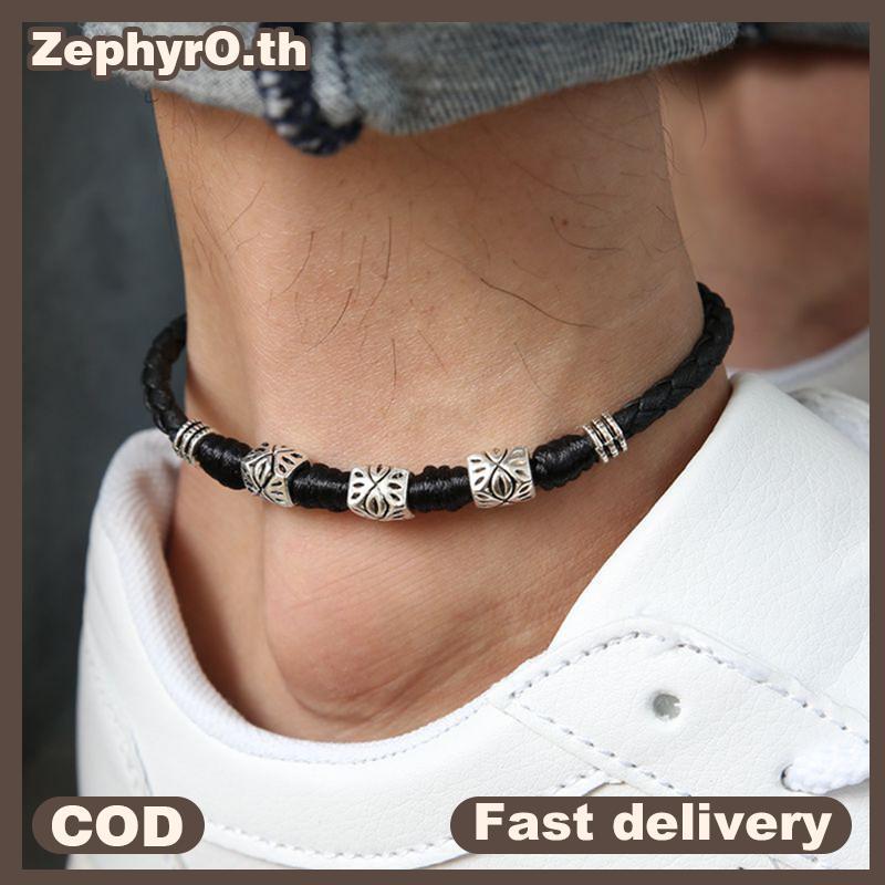 null Handmade Mens Womens Rope Anklet Ankle Bracelet Barefoot Sandal Beach Jewelry null
