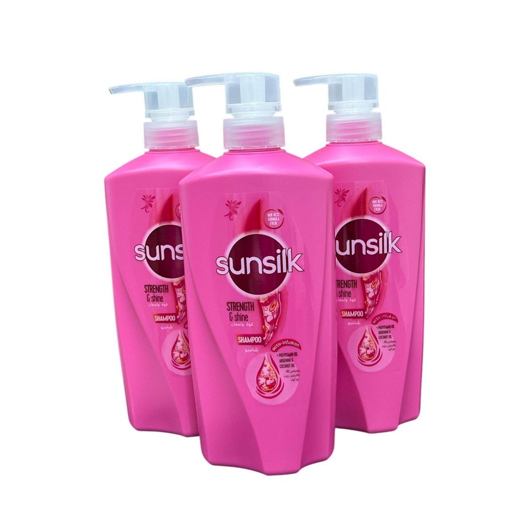 Sunsilk Shampoo 680ml – Strength & Shine / Stunning Black – Long-Lasting Luster