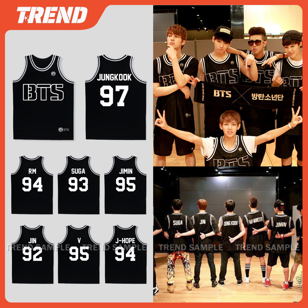 KPOP BANGTAN 2026 Comback Jersey Tank Top Vintage Unisex JUNGKOOK JIMIN V SUGA RM J-HOPE JIN Printed T-shirt Plus Size Fashion Casual Shirt Tee