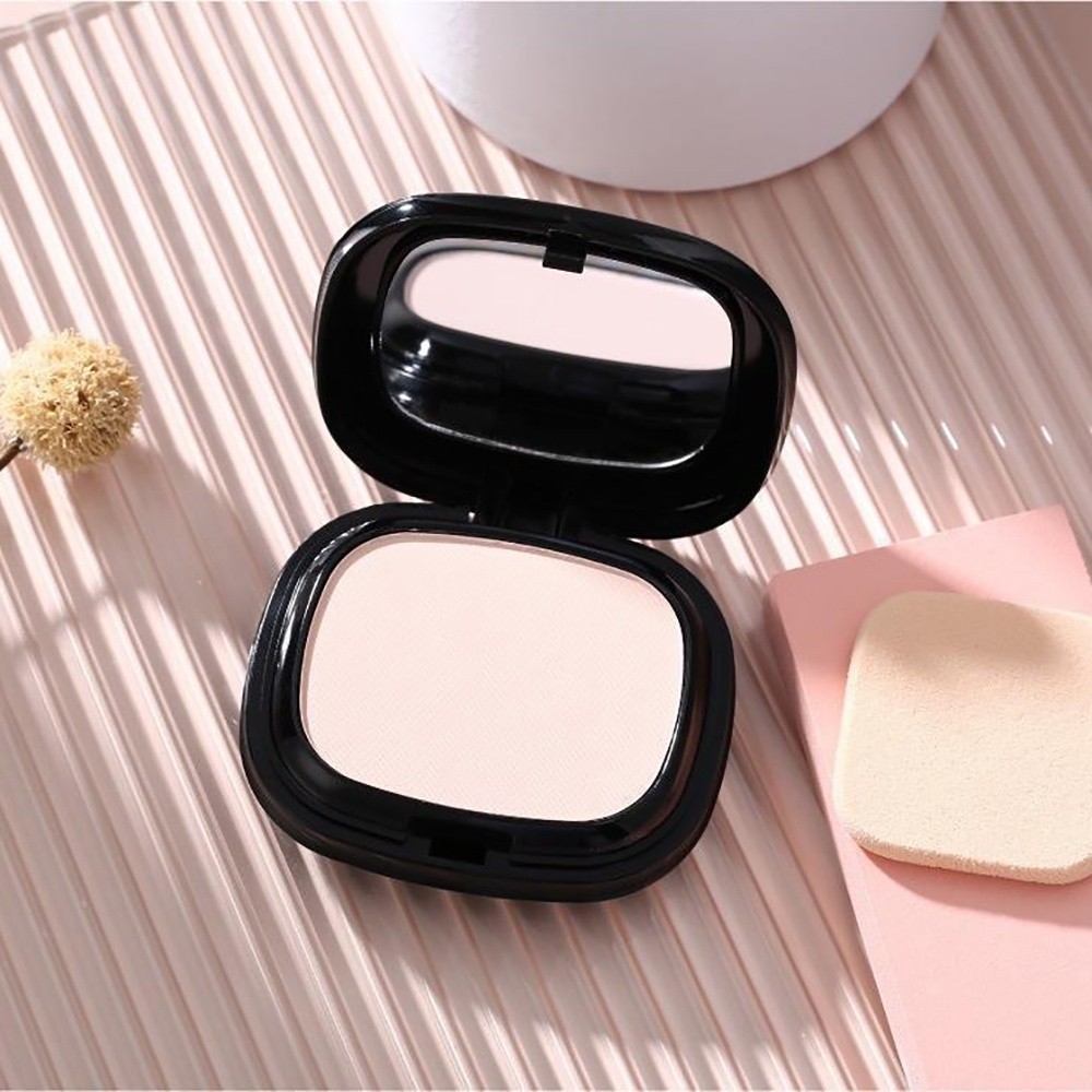 Oil-Control Matte Compact - Waterproof Dual Use & Long-Lasting Setting