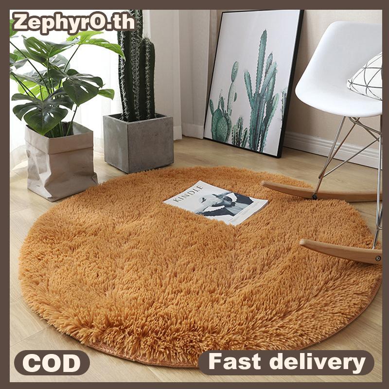 null Fluffy Wool Rug Living Room Carpets Faux Fur Round Mat Kids Room Long Plush Rugs Home Bedroom Decor Shaggy Carpet null