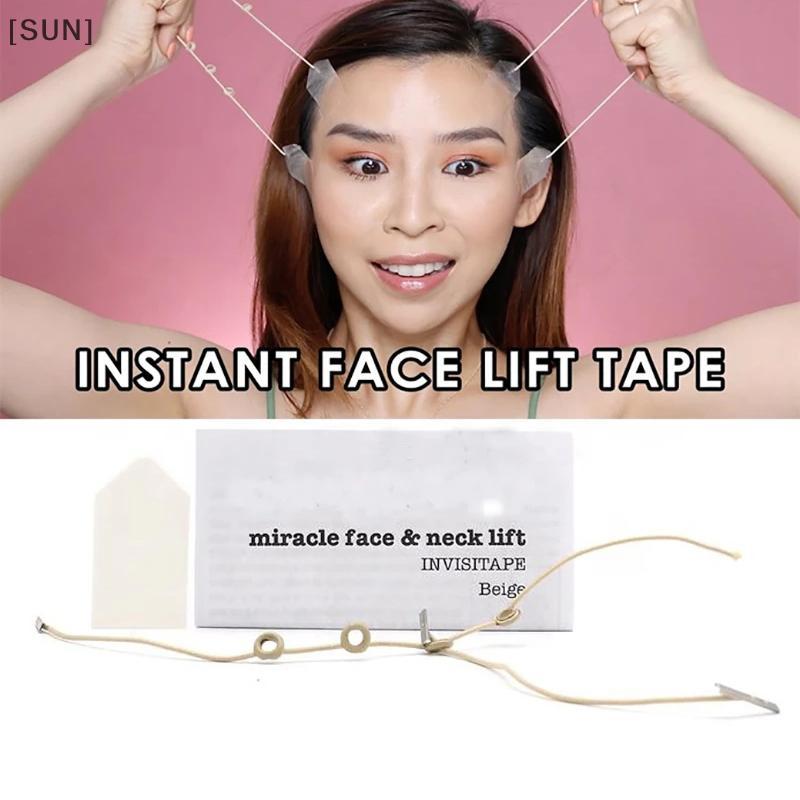 [SUN] 40 Pcs Face Lifting Tape Invisible V-Line Patch Bands Kit Thin Facial Stiers null