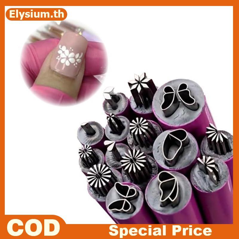 null 15pcs/set Nail Seal Pen Set Nail Graffiti Art Embellishment Tools Nail Art Stamp Pen Set Creative Design Versatility Convenien null