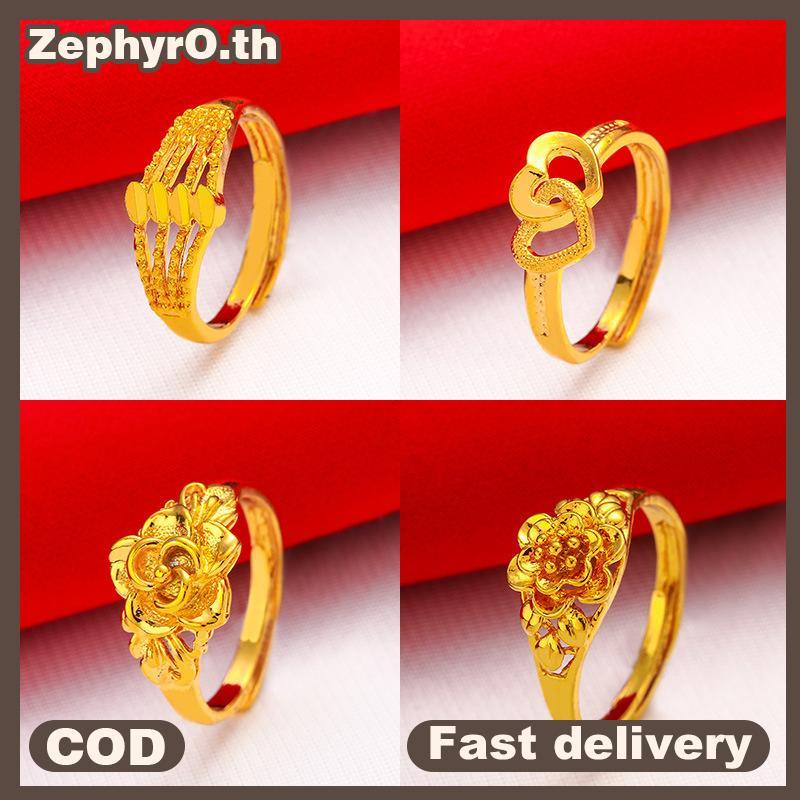 null Gold Plated Luy Ring Opening Adjustable Simple Fashion Transfer Ring For Women All-match Luxury Finger Accessories null