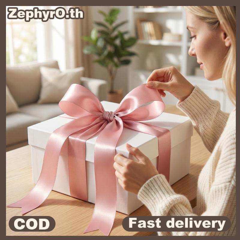 null 1cm (25 Yards/roll) Satin Flat Ribbon Roll Gift Flower Bouquet Paaging Wedding Birthday Ribbon Making DIY null