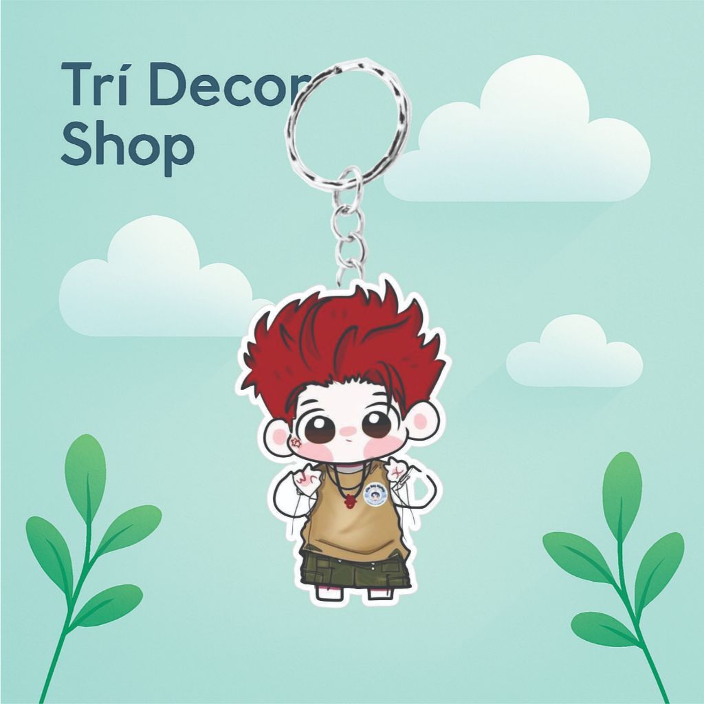 Captain Boy Hoang Duc Duy keychain